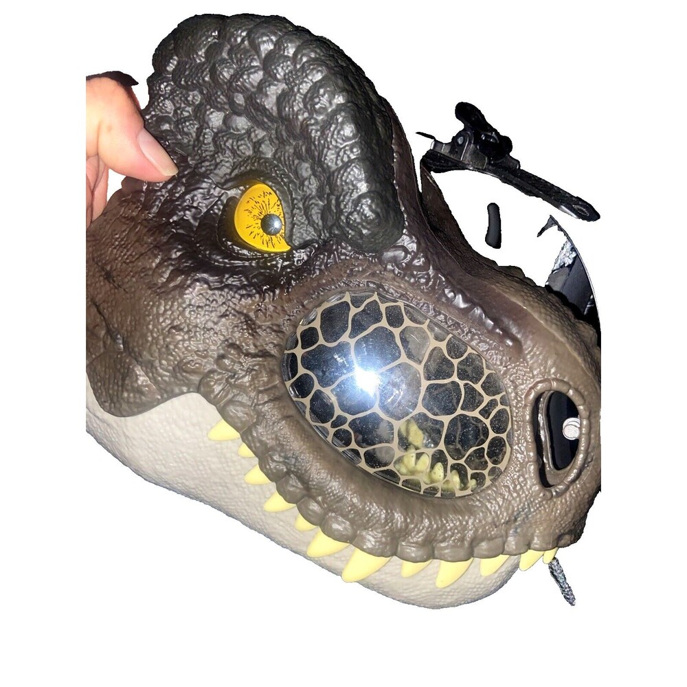 Jurassic World Dominion Chomp Roar T Rex Mask - Tyrannosaurus Rex Dino Mask Toy